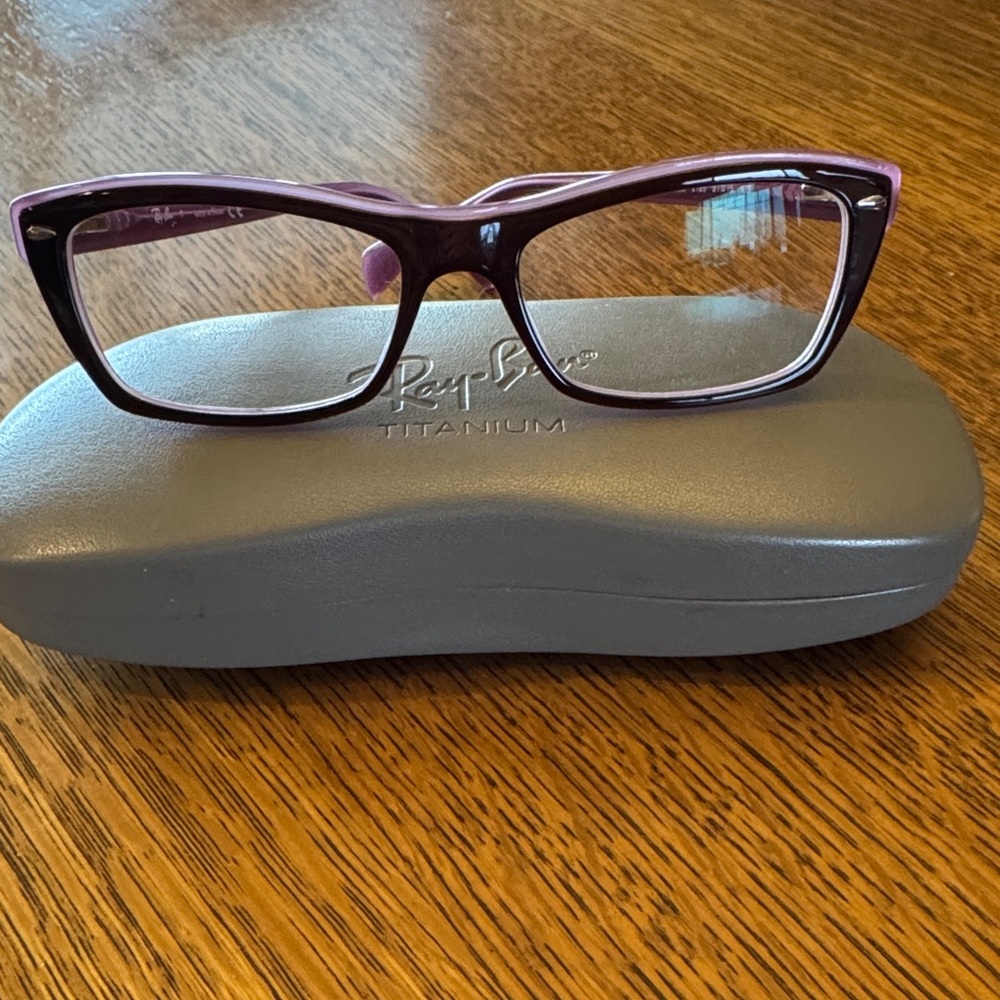 Ray-Ban Women's Glasses in Deep Purple